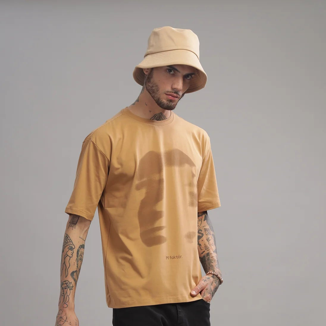 M FAKTÖR Shadow Oversized T-Shirt - PERFÝ