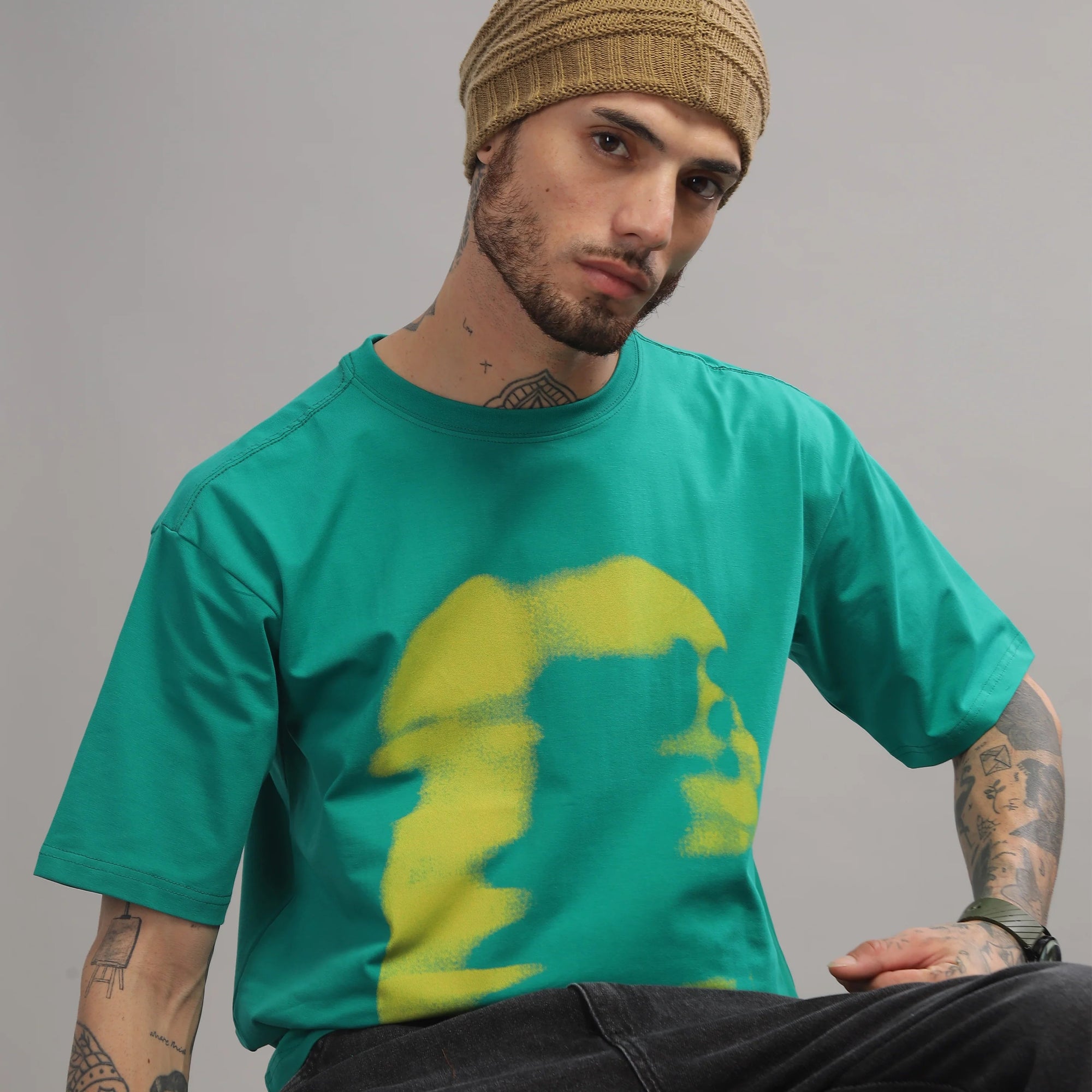 M FAKTÖR Shadow Oversized T-Shirt - PERFÝ
