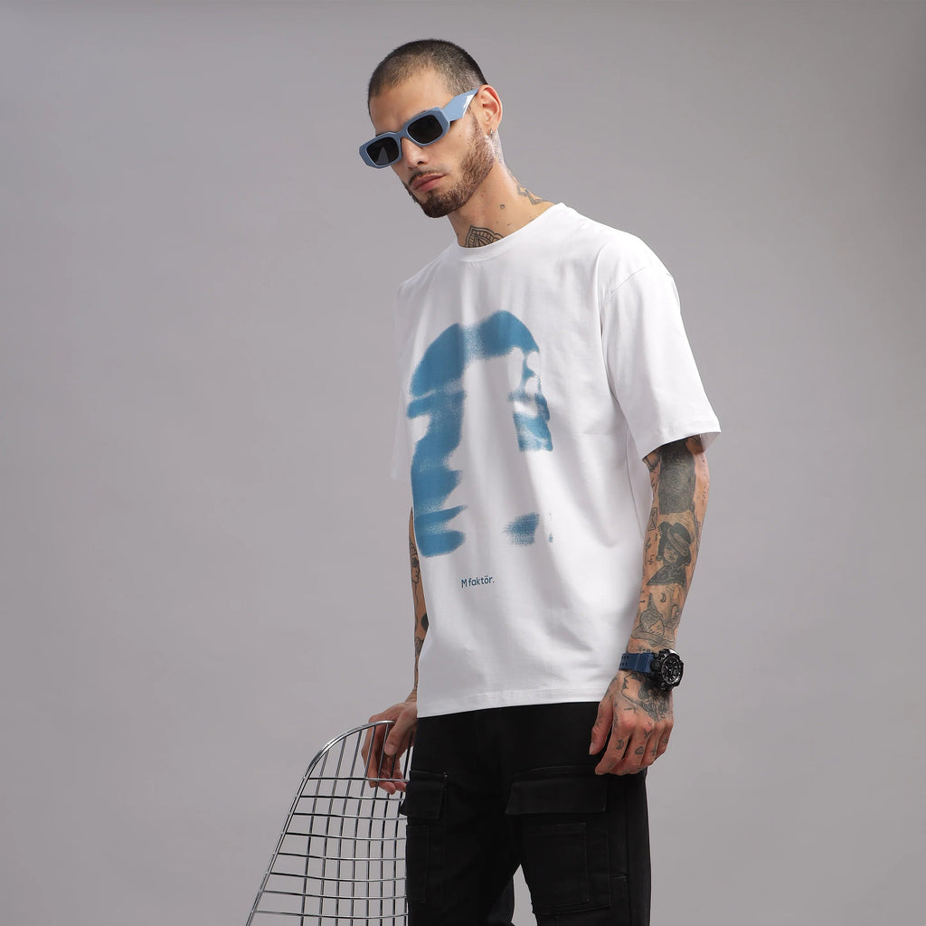 M FAKTÖR Shadow Oversized T-Shirt - PERFÝ