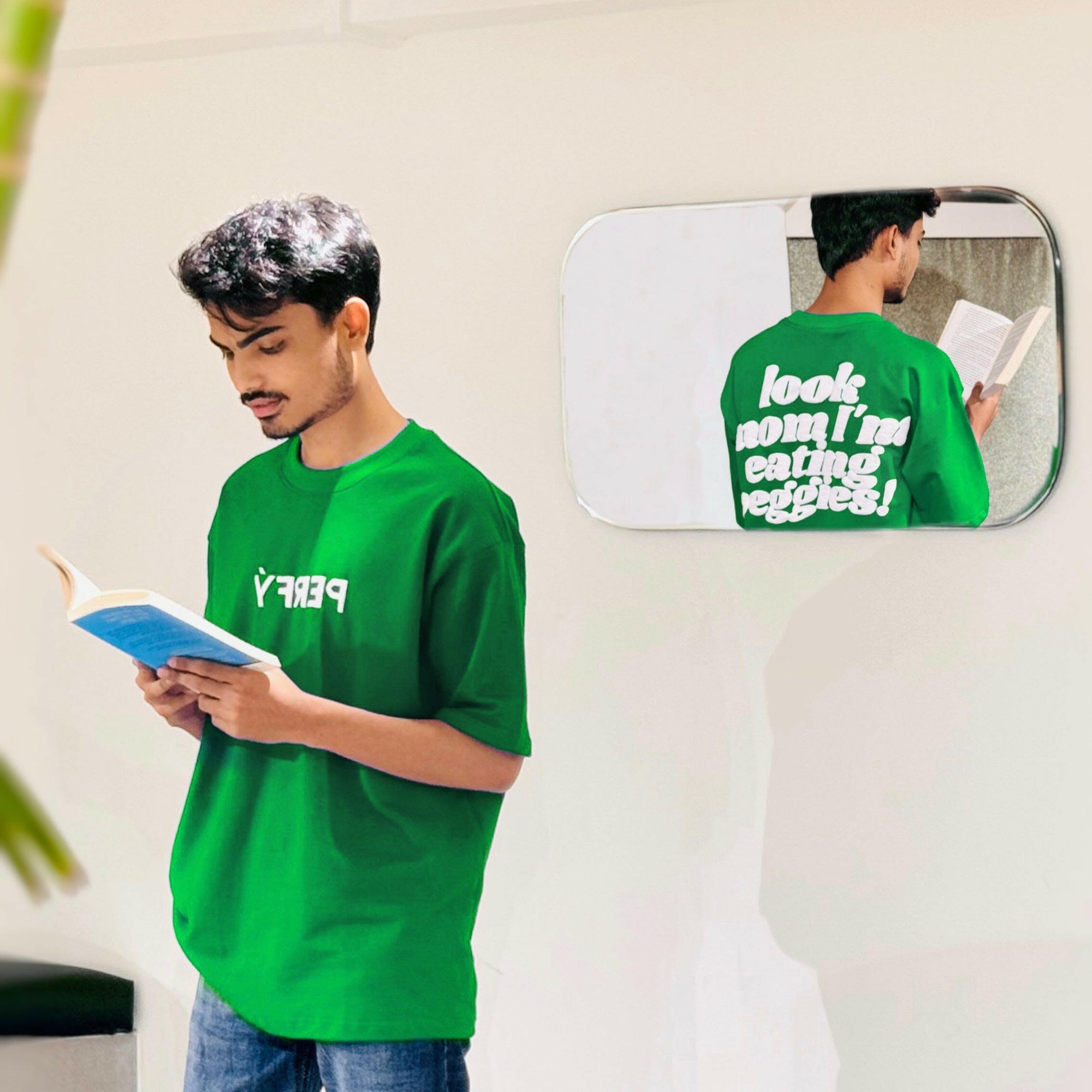 EPISODE 1 - I'M EATING VEGGIES DROP SHOULDER UNISEX T-SHIRT - PERFÝ