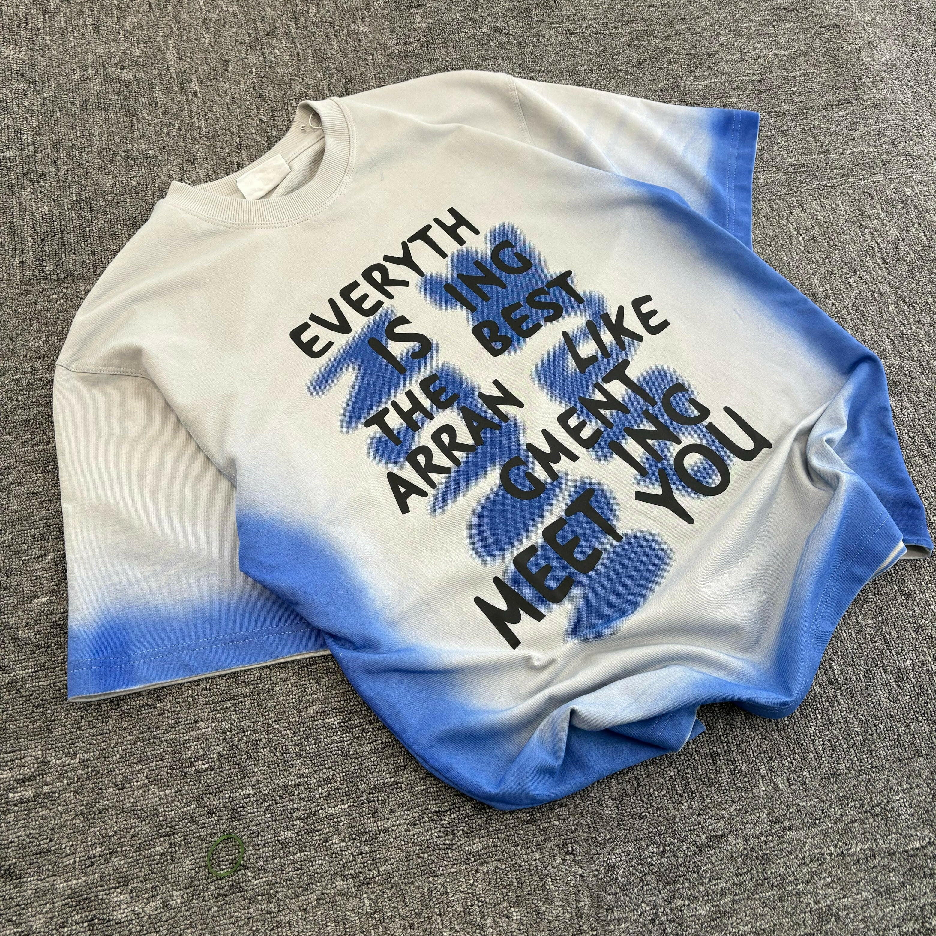 Everything is Best Arrangement  - Oversize Unisex Tee - PERFÝ