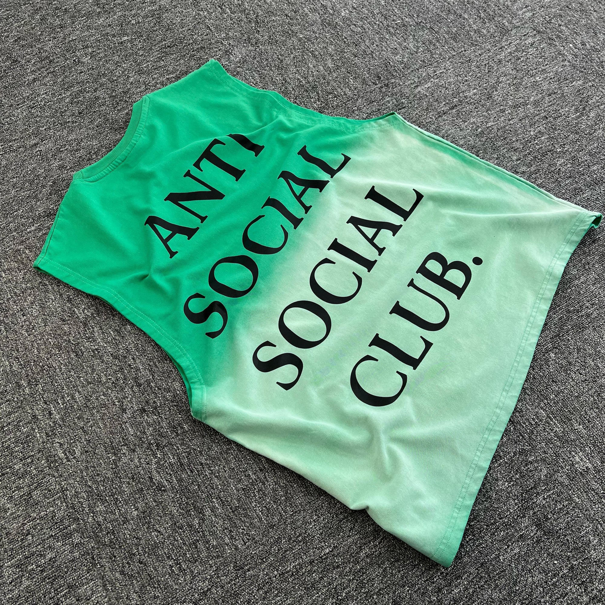 Anti Social Club Tank Top - Purple & Green Duo - PERFÝ