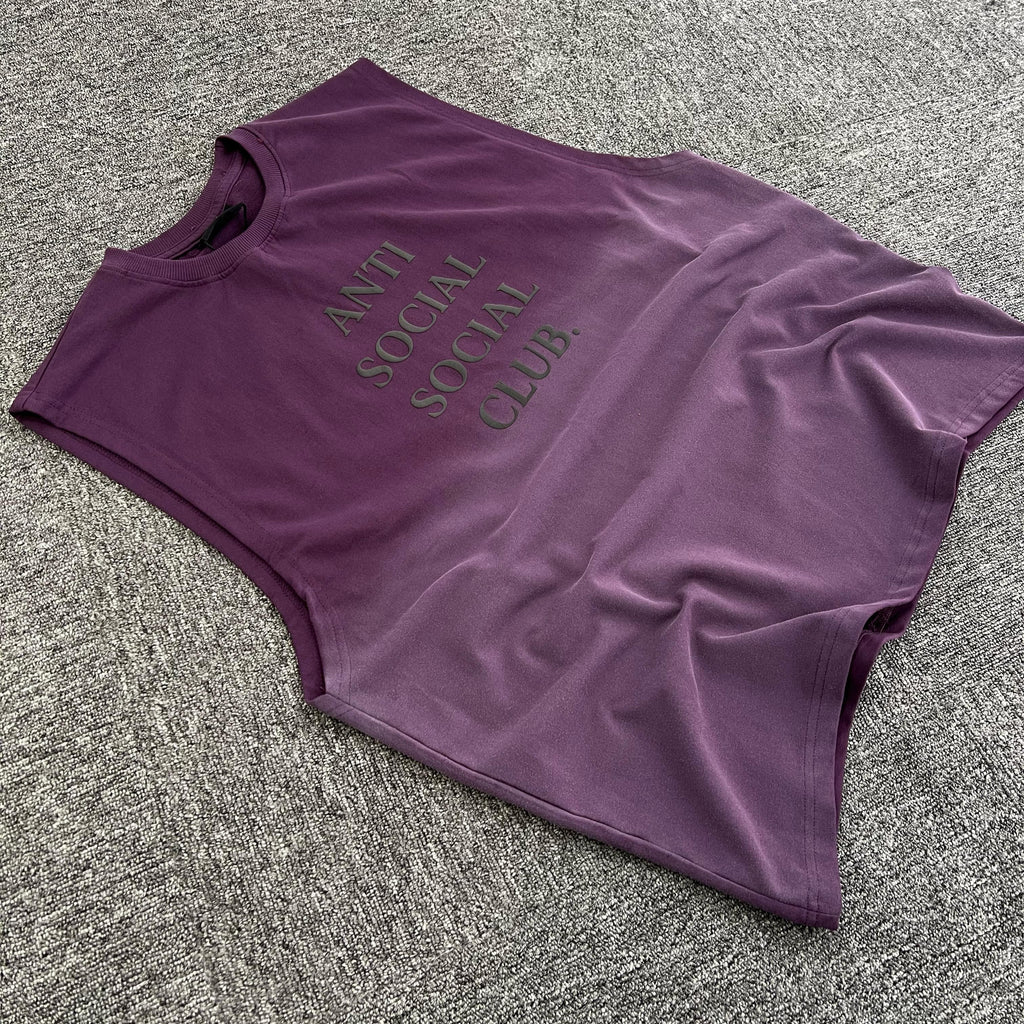 Anti Social Club Tank Top - Purple & Green Duo - PERFÝ