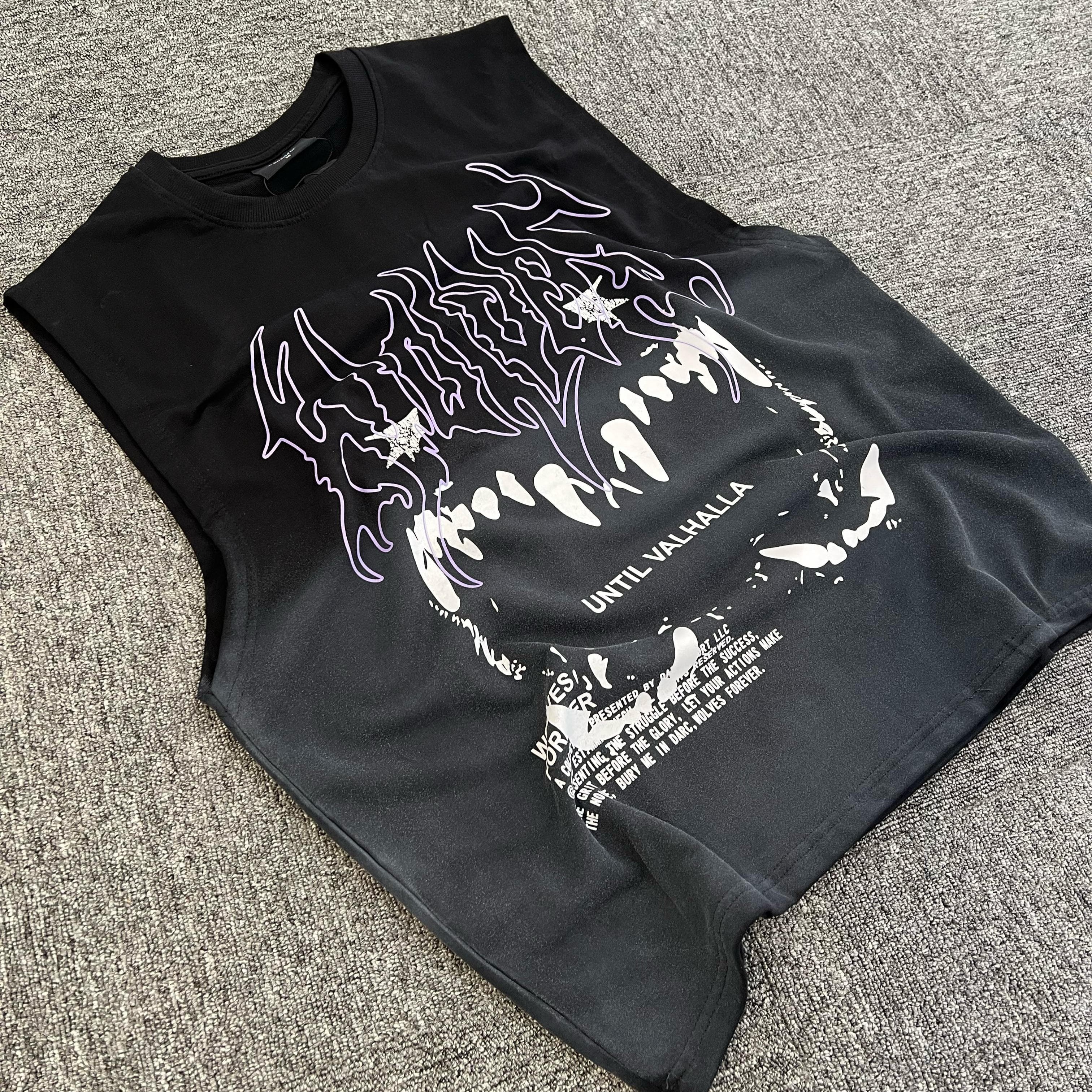 Until Valhalla Tank Top - Black Gothic Edition