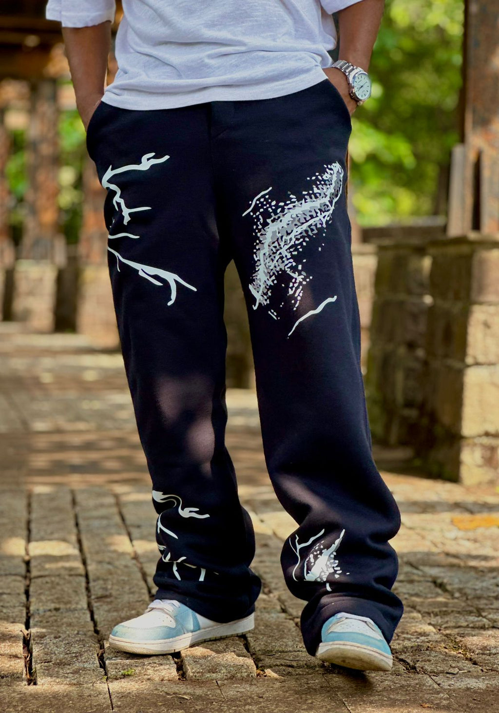 Abstract Graphic Streetwear Trackpants  Unisex - PERFÝ