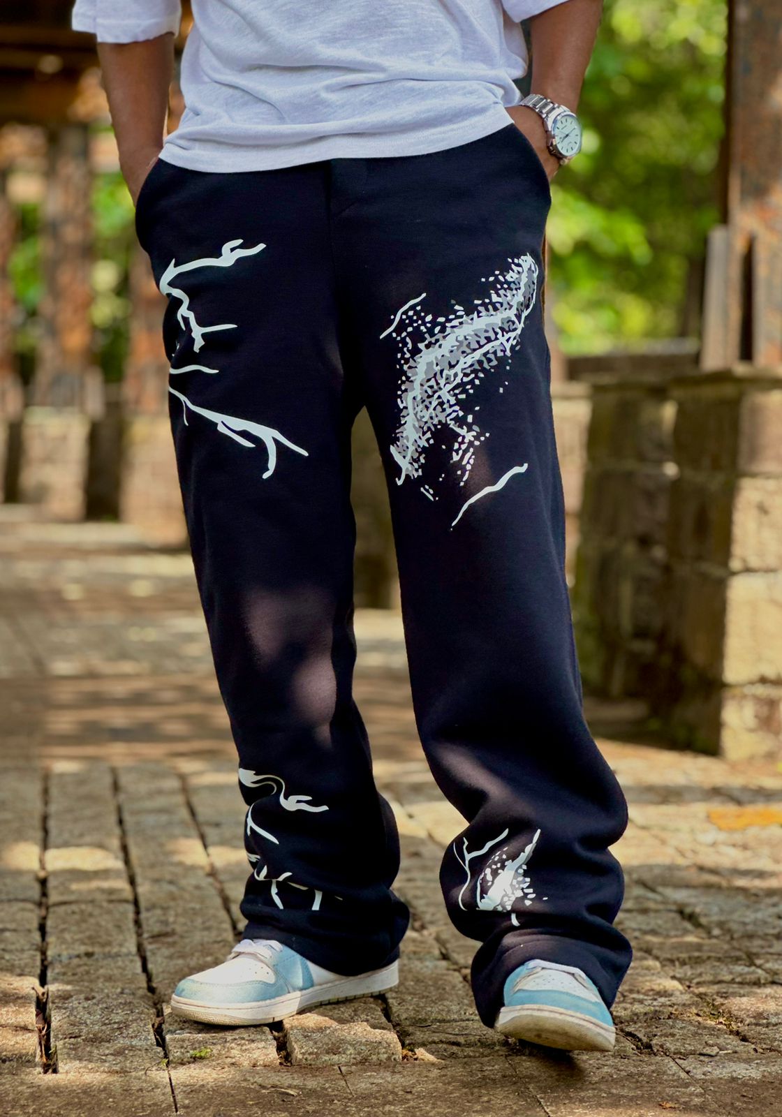 Abstract Graphic Streetwear Trackpants  Unisex - PERFÝ