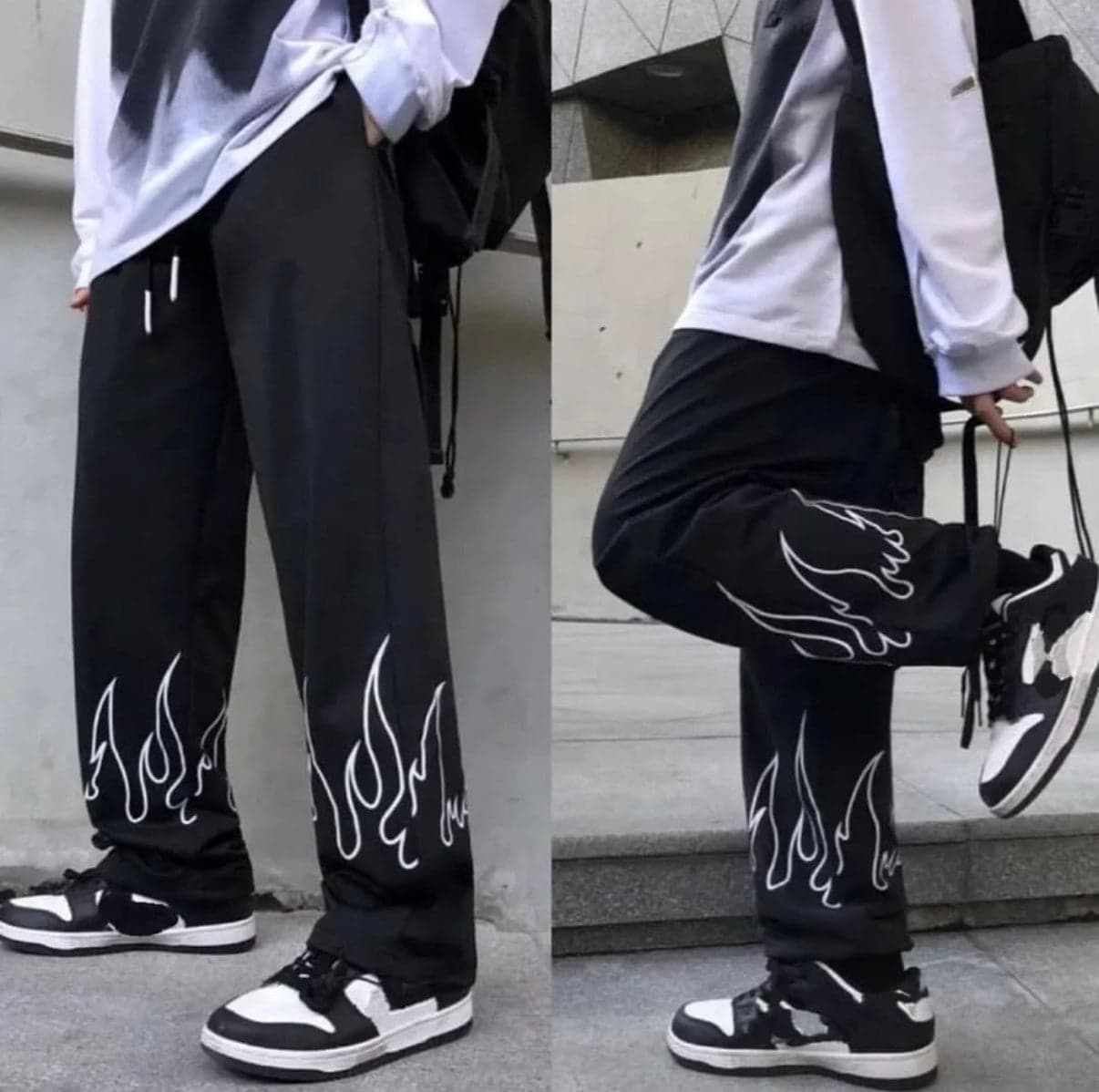 PERFÝ “White Flame” Unisex Track Pant – Limited Edition Drop - PERFÝ