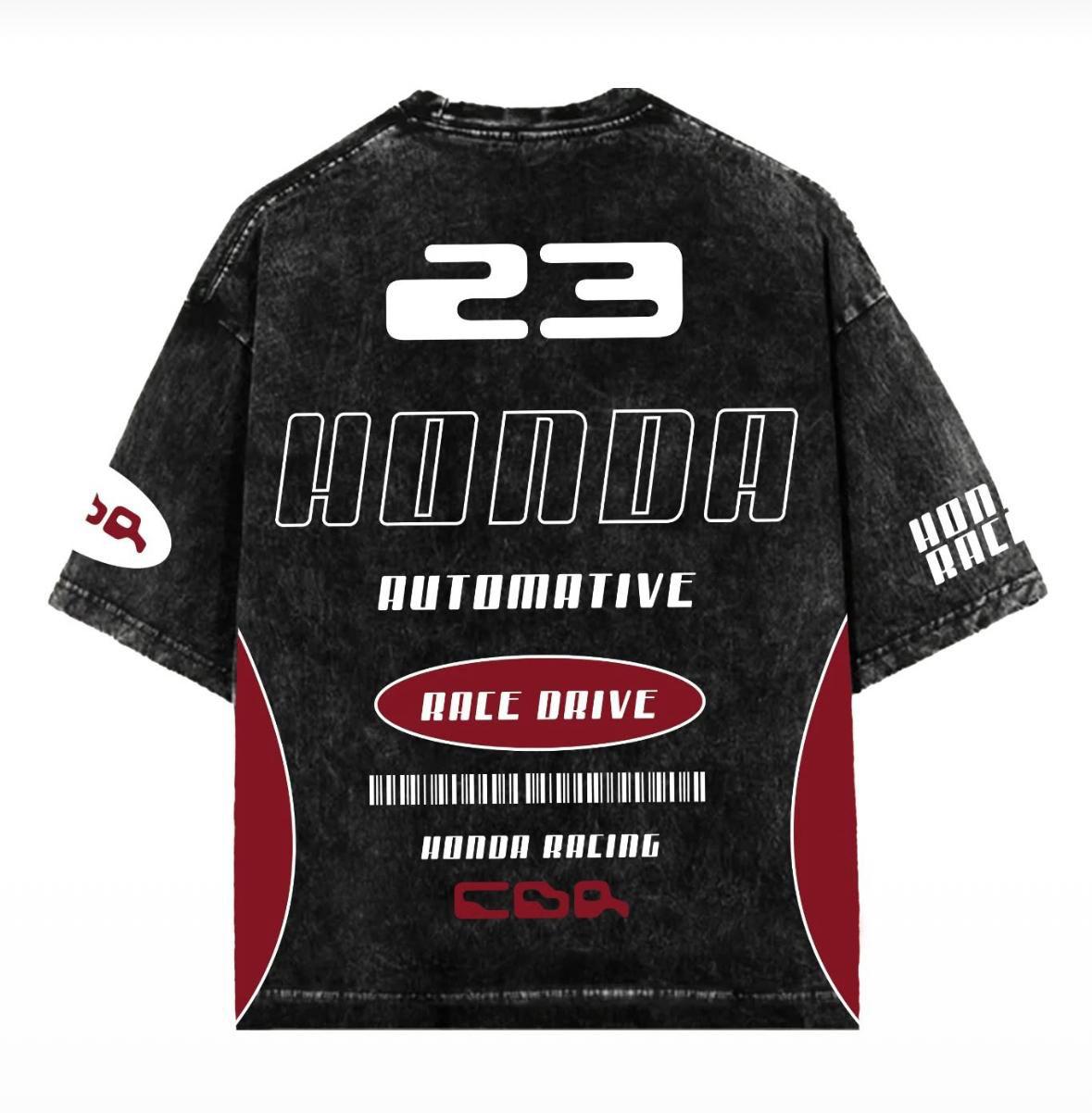 PERFÝ X Honda Racing Vintage Oversized Tee - PERFÝ