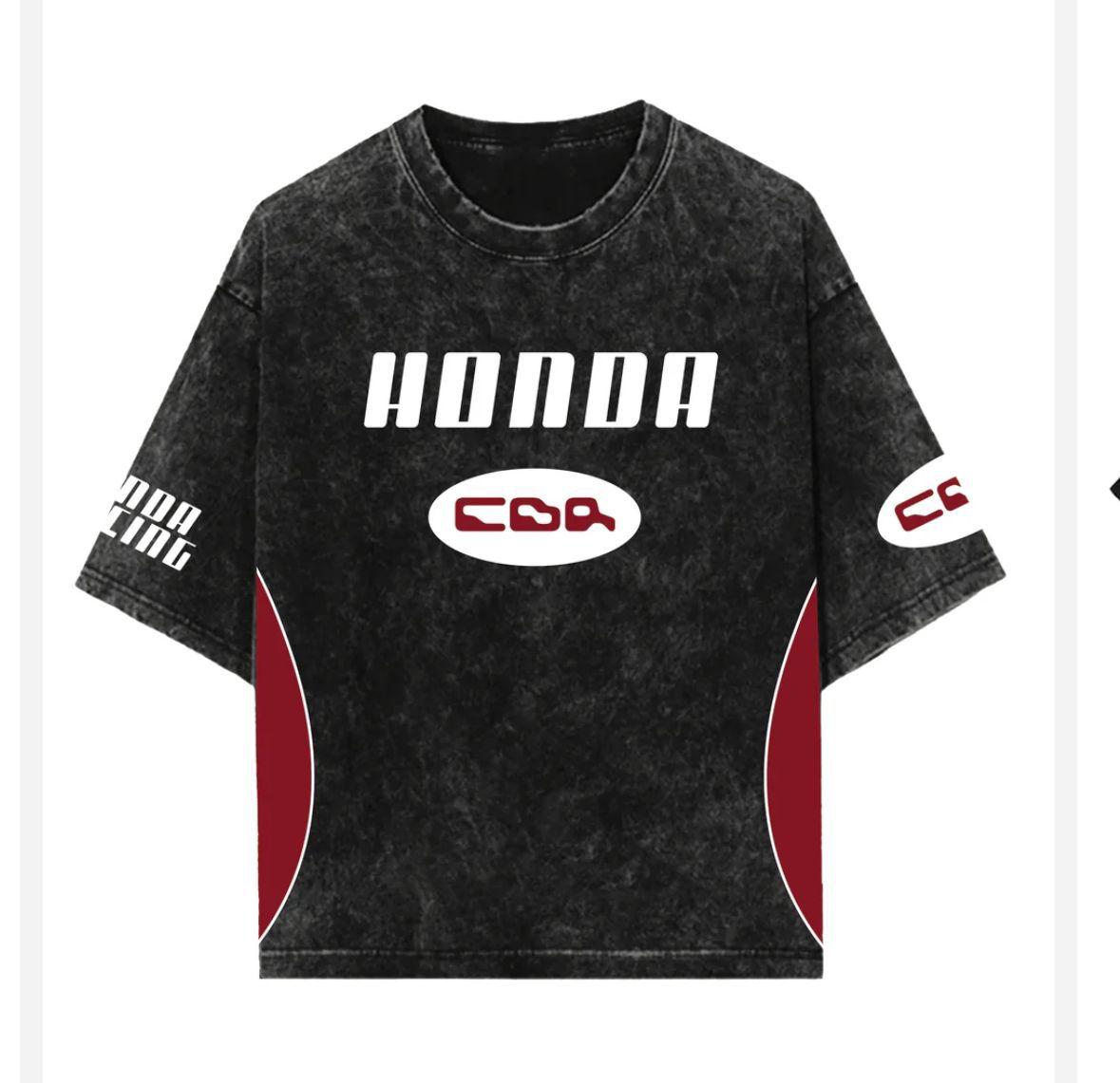 PERFÝ X Honda Racing Vintage Oversized Tee - PERFÝ