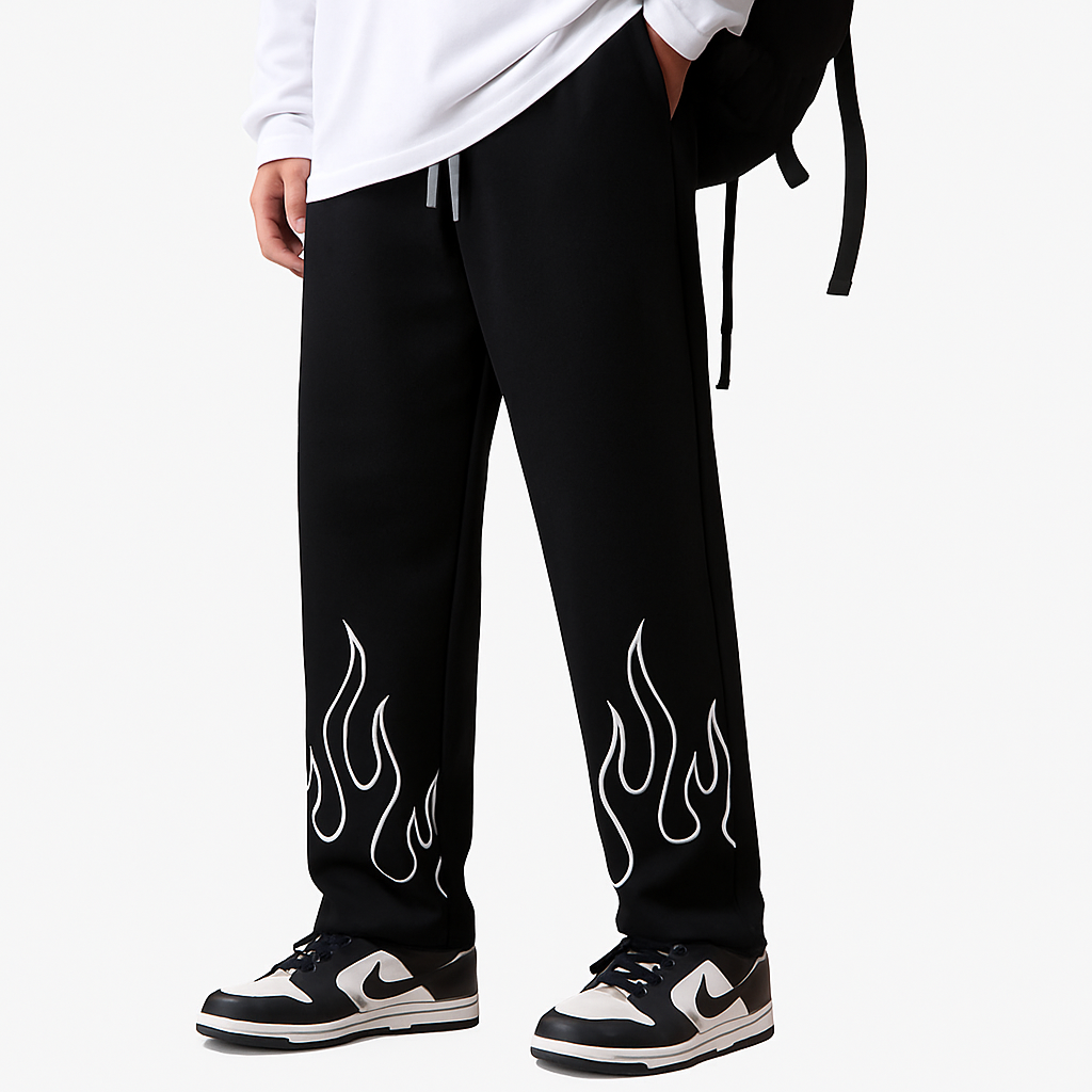 PERFÝ “White Flame” Unisex Track Pant – Limited Edition Drop - PERFÝ